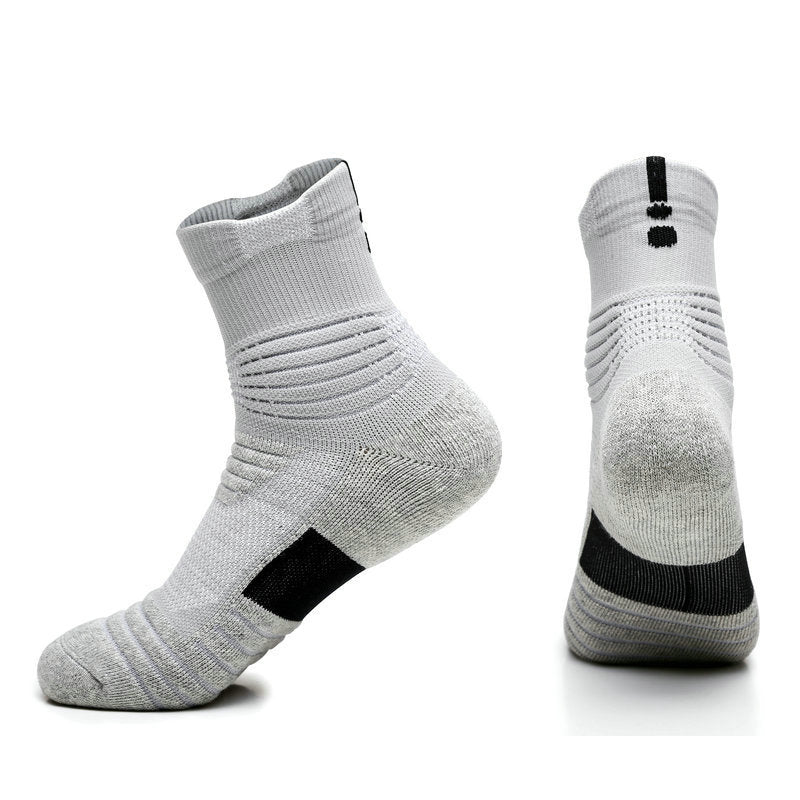Mid-length Tube Short Tube High-top Running Socks