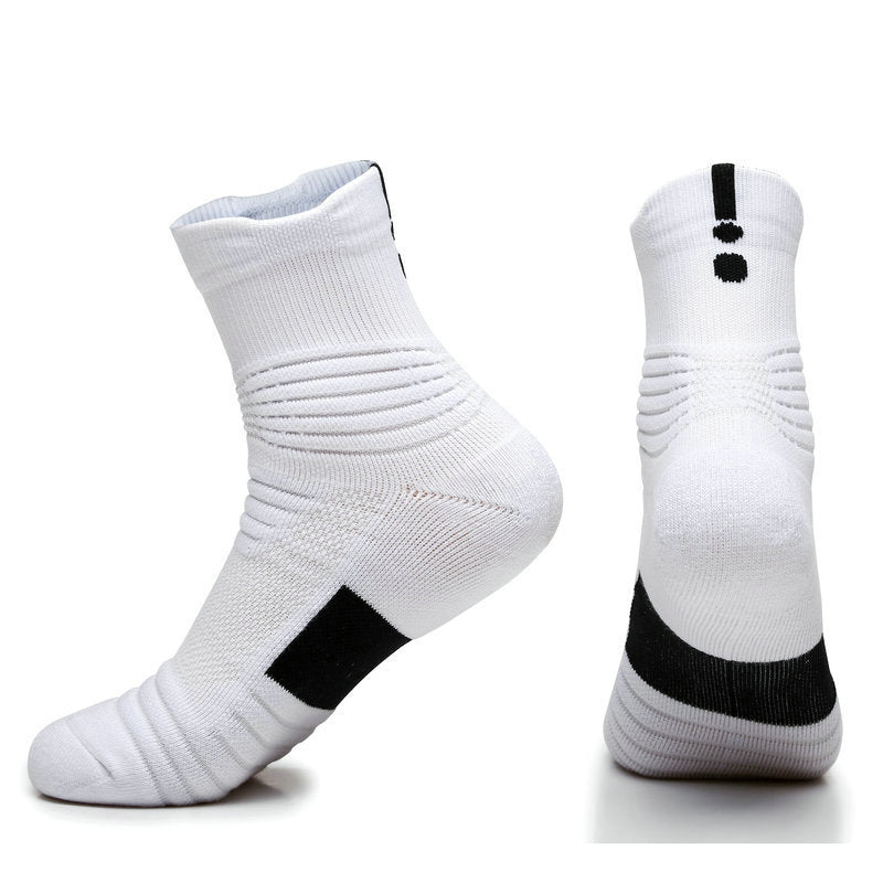 Mid-length Tube Short Tube High-top Running Socks