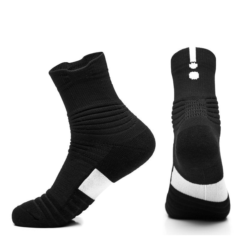 Mid-length Tube Short Tube High-top Running Socks